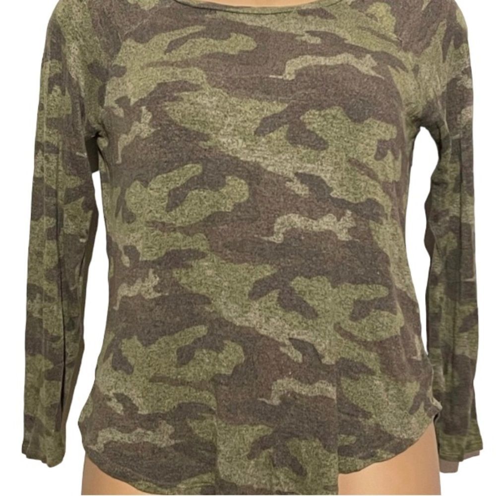 American Eagle Long Sleeve Camouflage Shirt